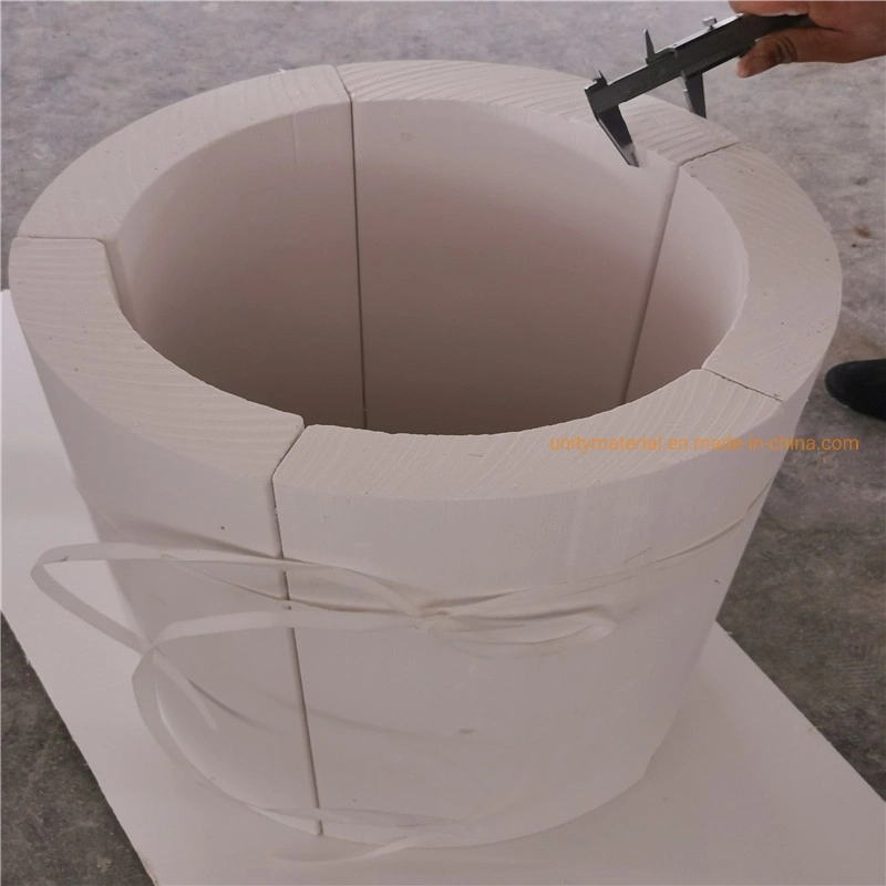 Factory Price Asbestos Free Calcium Silicate Insulation Pipe Section Cover Sections