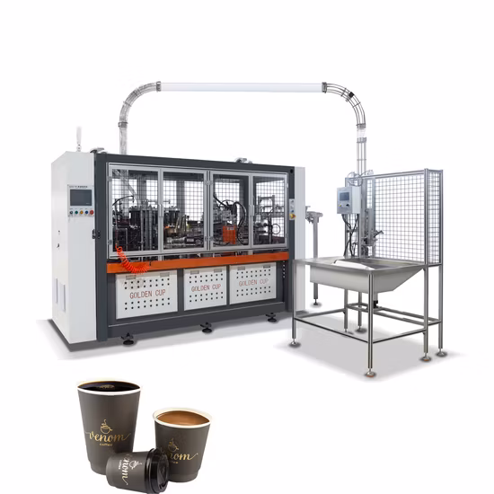 全自動製紙機と大人用おむつ製造機のサプライヤー。中国の紙カップ製造機、4-22オンスのカップトレイ